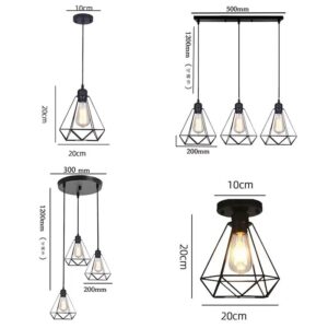 Simple style pendant lamp